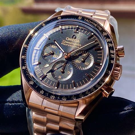 omega speedmaster rose gold green|buy omega speedmaster professional.